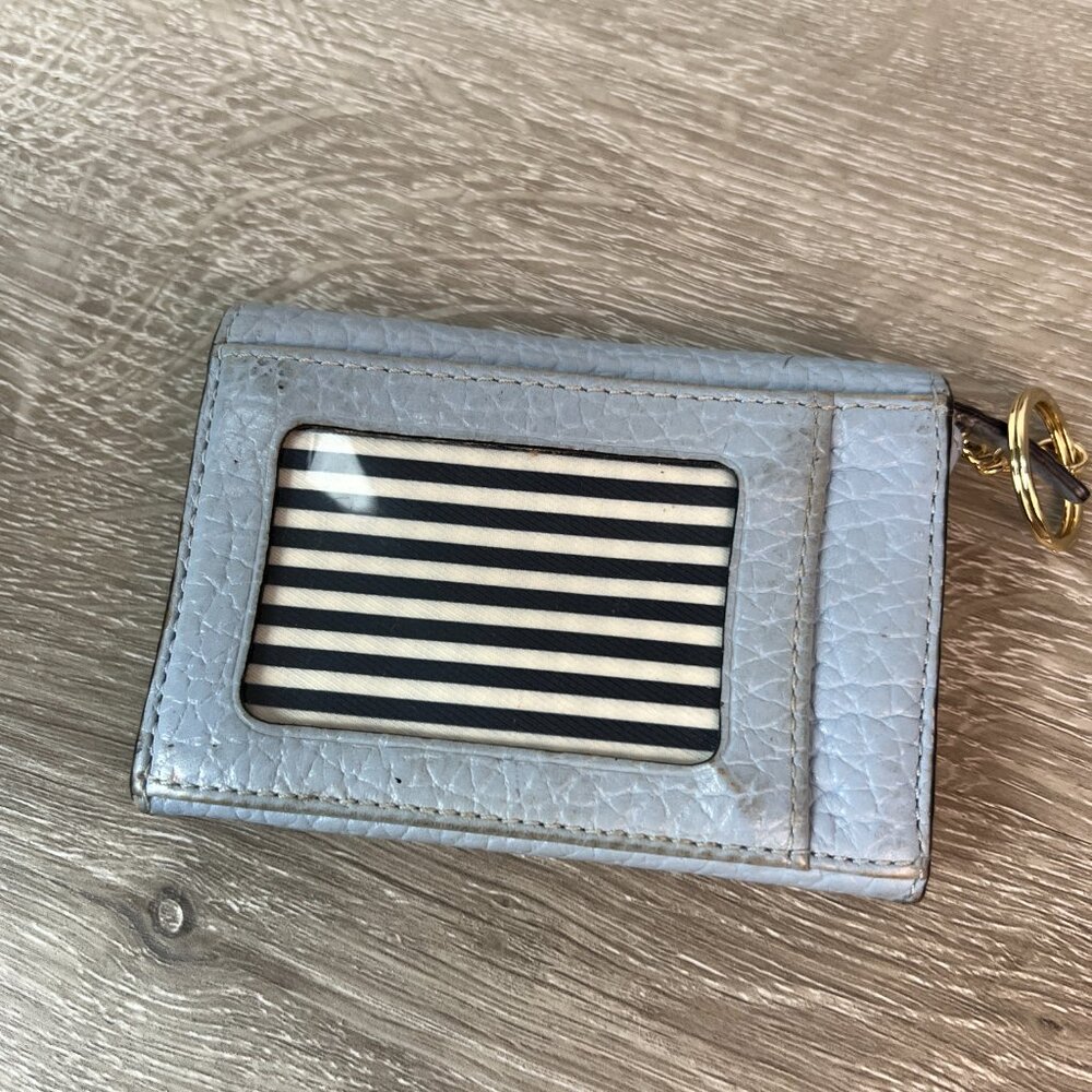 Kate Spade Blue Card holder Wallet Keyring - Picture 2 of 7